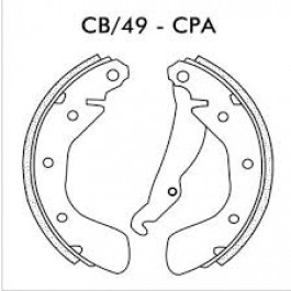 Sapata com Lona - CB/49-CPA - Fras-le