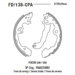 Sapata com Lona - FD/138-CPA - Fras-le