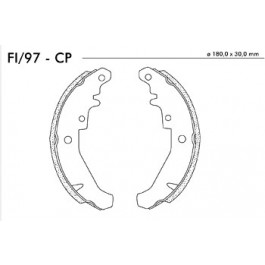 Sapata com Lona - Fras-le - FI/97-CP
