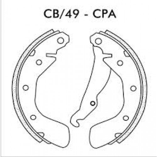 Sapata com Lona - CB/49-CPA - Fras-le