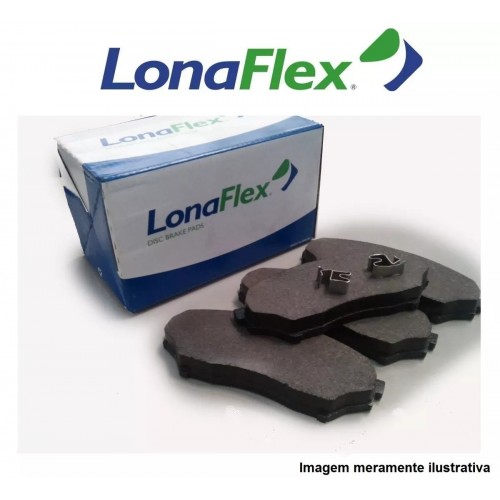 Pastilha Dianteira de Freio - Lonaflex - P-503