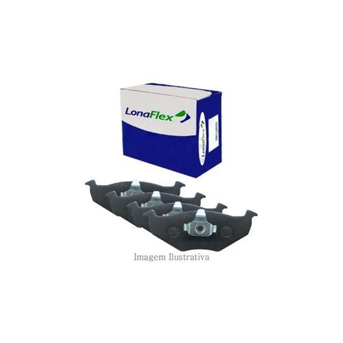 Pastilha Dianteira de Freio - Lonaflex - P-88 - Jogo